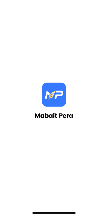 Mabait Pera app splash screen screenshot